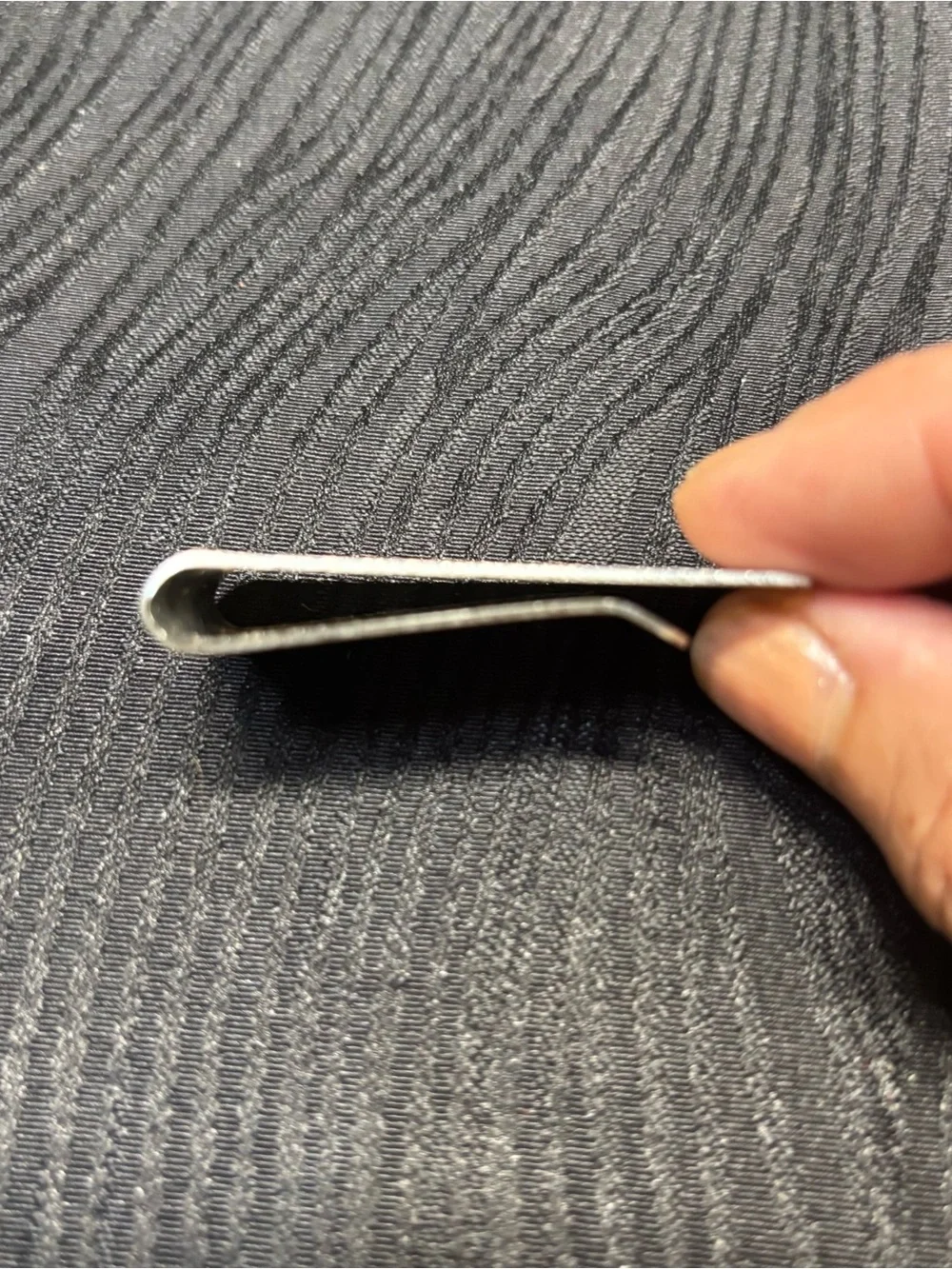 Sleek Brushed Metal Money Clip